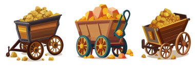 Ui değerli taşlarının beyaz arkaplanda izole edilmiş vektör illüstrasyonunu ayarla.