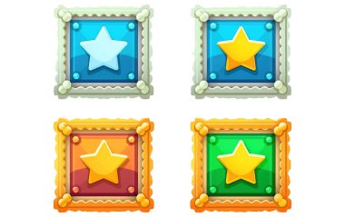 Kazanan altın kupa galibiyetinin vektör pikselini ayarlayın..