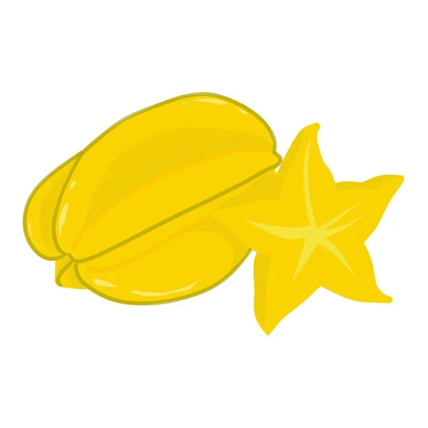 Yıldız meyvesi ve dilimlenmiş yıldız meyvesi.