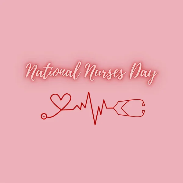 Background for National Nurses Day greetings