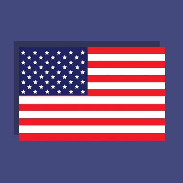 Sfondo Della Bandiera Degli Stati Uniti Può Essere Utilizzato Carte — Vettoriale Stock