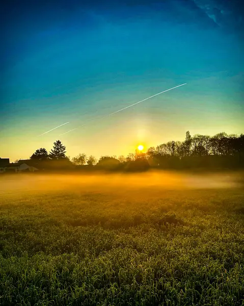 Восход Солнца Германии — стоковое фото