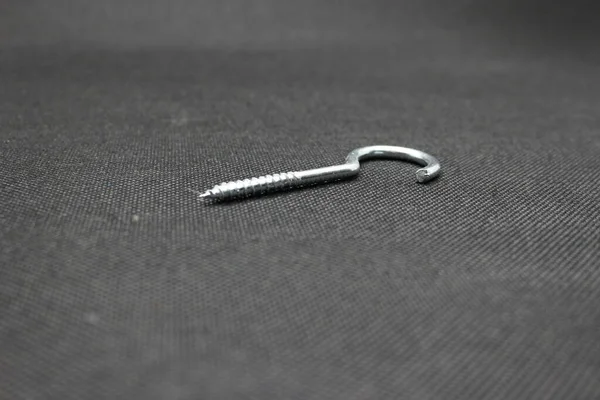Hanger Nails Nail Made Strong Metal One Construction Materials — Stock Photo, Image