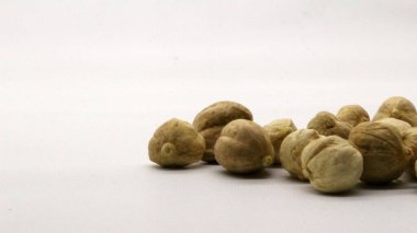 Kakule, baharat ya da baharat çeşidi. Tipik Endonezya tarım malları.