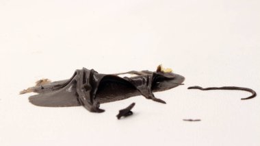 Estetik şekilli çikolata reçeli döküldü..