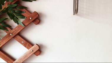 Minimalist ve doğal ev dekorasyonu manzarası