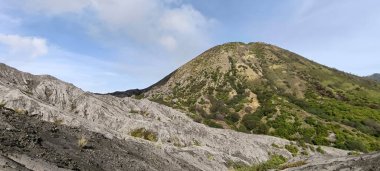Bromo Dağı 'nın ve Endonezya' nın doğu Java bölgesinin güzel manzarası