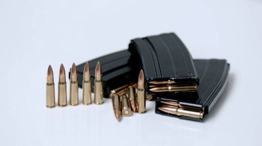 Mermiler 762 kalibre, askeri konsept.