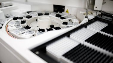 Modern laboratuvar ekipmanları. bilimsel laboratuvar.