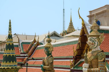 Zümrüt Buda 'nın Koruyucu Servisi ve Büyük Saray Bangkok, Tayland