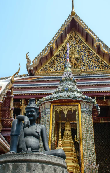 Temple Bouddha Émeraude Grand Palais Bangkok Thaïlande — Photo