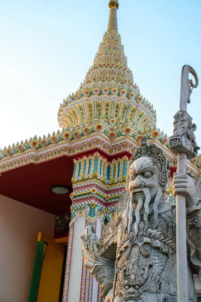 Ναός Του Emerald Buddha Και Grand Palace Μπανγκόκ Ταϊλάνδη — Φωτογραφία Αρχείου