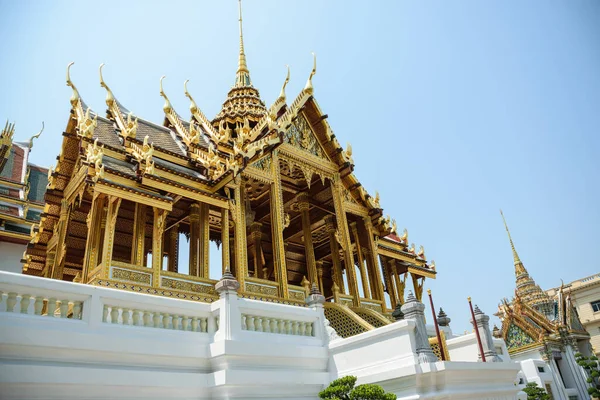 Храм Изумрудного Будды Большой Дворец Бангкок Таиланд — стоковое фото