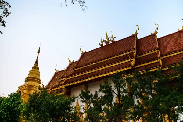 Wat Mung Muang Tempel Chiang Rai Der Nördlichen Provinz Thailands — Stockfoto