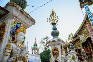 Ayutthaya, Wat Ratchaburana, Wat Mahathat, Wat Phra Ram, Wat Phra Si San Eyüthaya Tayland 'ın eski kalıntıları.