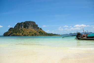 Poda Adası 'nın muhteşem manzarası, Koh Phi Phi, Krabi. Tayland