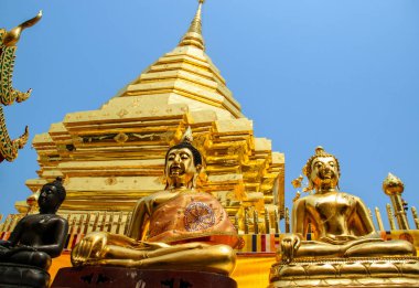 Wat Phra Doi Suthep, Tayland, Chiang Mai 'deki en ünlü tapınak