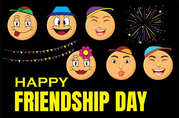 Mutlu Arkadaşlık Günü 'nü kutlayın. Dostluk Günü 'nde dostluk bağını neşe ve minnettarlıkla onurlandırmak..