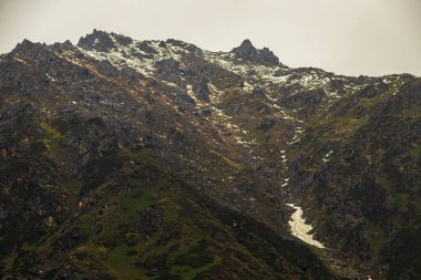 Dağların güzel manzarası