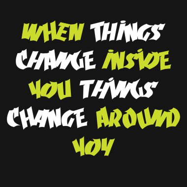 Modern benzersiz moda en ilham verici ve motive edici harf renkli metin tipografisi baskılar için t-shirt tasarımı