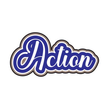 Eylem motive edici ve ilham verici harf renkli yazı tipi tipografi beyaz arkaplanda gömlek tasarımı