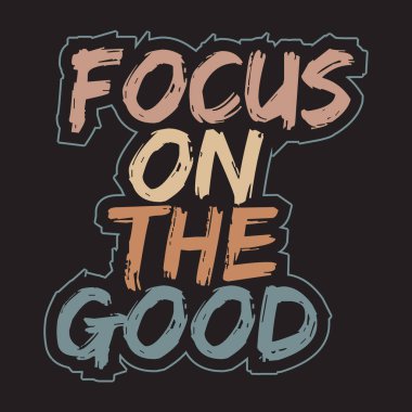 Motivasyonal ve ilham verici harf dizaynı metin etkisi t-shirt tasarımı