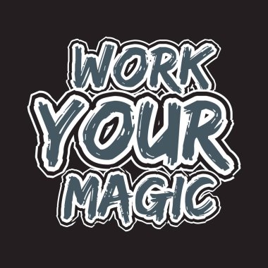 Motivasyonal ve ilham verici harf dizaynı metin etkisi t-shirt tasarımı