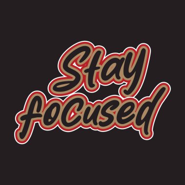 Motivasyonal ve ilham verici harf dizaynı metin etkisi t-shirt tasarımı