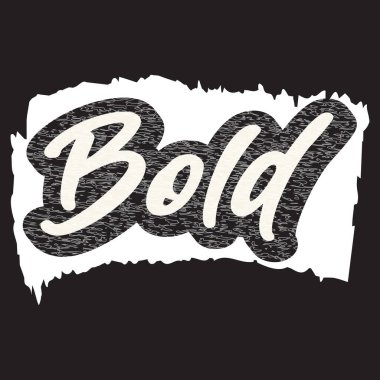 Motivasyonal ve ilham verici harf dizaynı metin etkisi t-shirt tasarımı