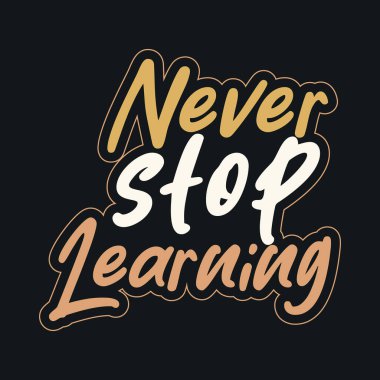 Motivasyonal ve ilham verici harf dizaynı metin etkisi t-shirt tasarımı