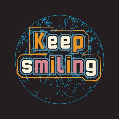 Motivasyonel ve ilham verici alıntılar metin efekti tipografisi koyu t-shirt tasarımı