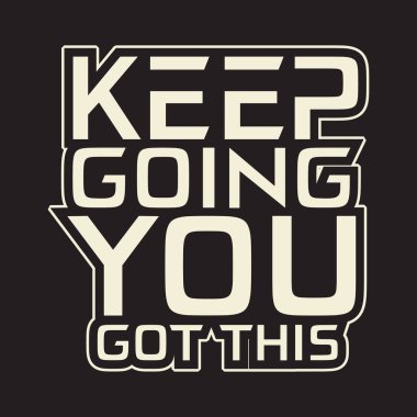 Motivasyonel ve ilham verici alıntılar metin efekti tipografisi koyu t-shirt tasarımı