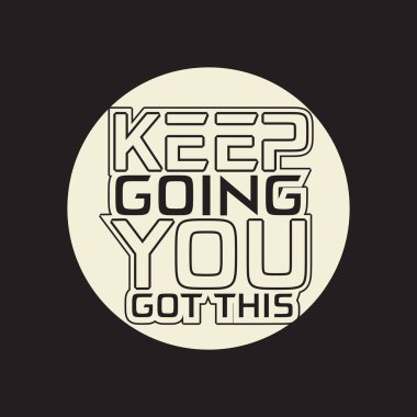 Motivasyonel ve ilham verici alıntılar metin efekti tipografisi koyu t-shirt tasarımı