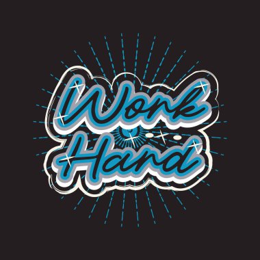 Motivasyonel ve ilham verici alıntılar metin efekti tipografisi koyu t-shirt tasarımı