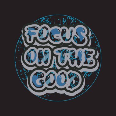 Motivasyonel ve ilham verici alıntılar metin efekti tipografisi koyu t-shirt tasarımı