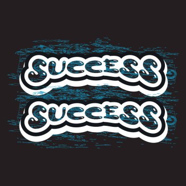 Motivasyonel ve ilham verici alıntılar metin efekti tipografisi koyu t-shirt tasarımı