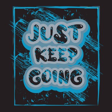 Motivasyonel ve ilham verici alıntılar metin efekti tipografisi koyu t-shirt tasarımı