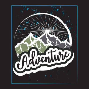 Macera Koyu Tişört Tasarımı