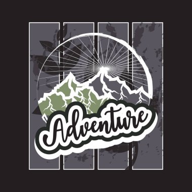 Macera Koyu Tişört Tasarımı