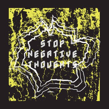 Motivasyonel ve ilham verici alıntılar metin efekti tipografisi koyu t-shirt tasarımı