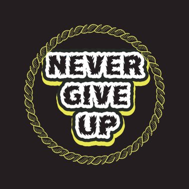 Motivasyonel ve ilham verici alıntılar metin efekti tipografisi koyu t-shirt tasarımı