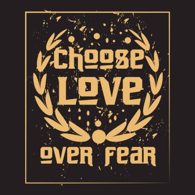 Motivasyonel ve ilham verici alıntılar metin efekti tipografisi koyu t-shirt tasarımı