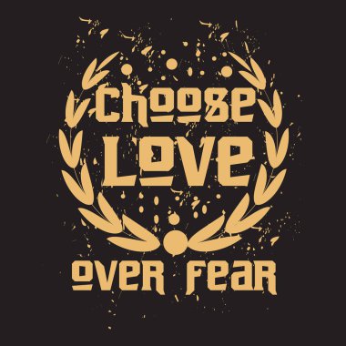 Motivasyonel ve ilham verici alıntılar metin efekti tipografisi koyu t-shirt tasarımı