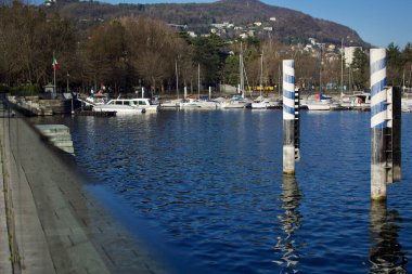 sun reflected on the relaxing lake water during sunset