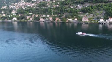 İsveç 'teki Stockholm şehrinin hava manzarası.