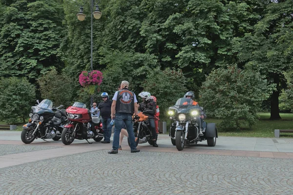 Harley Day Iii Zjazd Fanów Tej Marki Organizowany Przez Stowarzyszenie — Zdjęcie stockowe