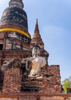 Wat Yai Chai Mongkhol in Ayutthaya (Thailand)
