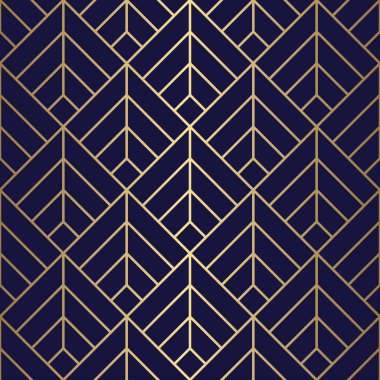 Art deco pırlanta desenli kare, vektör lükslü basım için klasik tarzda arka plan tekrarı.