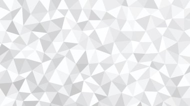 Abstract grey low poly, triangle mosiac background vector.	