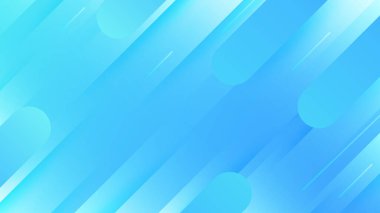 Geometrik şekilli mavi soyut şablon arka plan ve memphis elementi, afiş, poster ve teknoloji tasarımı için minimal şablon. Vektör illüstrasyonu.